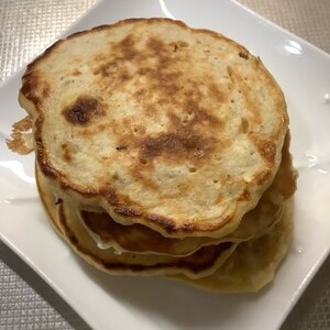 幼児のおやつに♪バナナホットケーキ